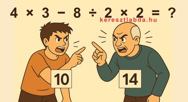 Napi matek feladat: A példa, amin mindenki összeveszik – Te tudod a szabályt?