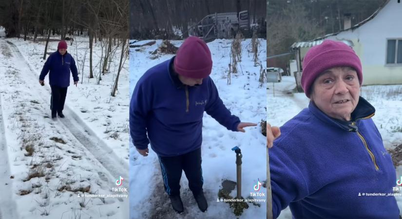 Emberfeletti erővel küzd egy idős asszony Debrecen külterületén a túlélésért