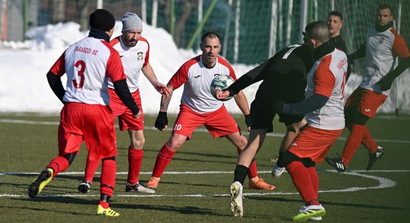 Vasárnapi fociprogram: hat meccsel folytatódik a Téli-kupa