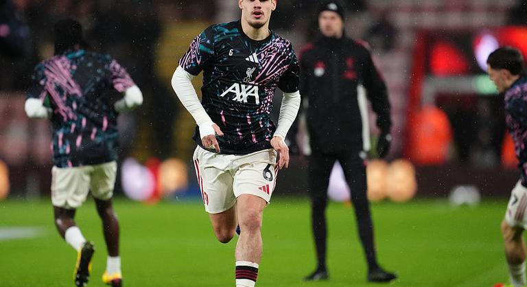 A Liverpool edzője elárulta, miért kellett már a félidőben lecserélni Kerkez Milost