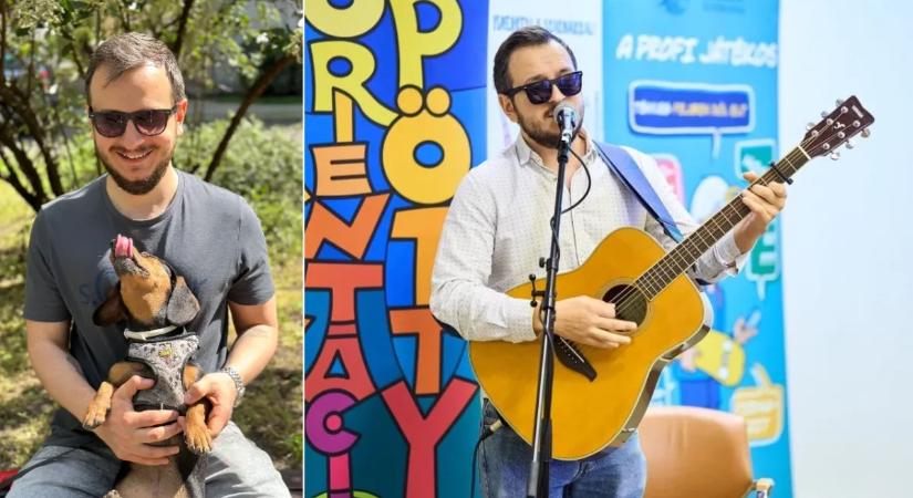 Nem minden látássérült vak! Hunor azért dolgozik, hogy ledöntse a legmakacsabb tévhiteket