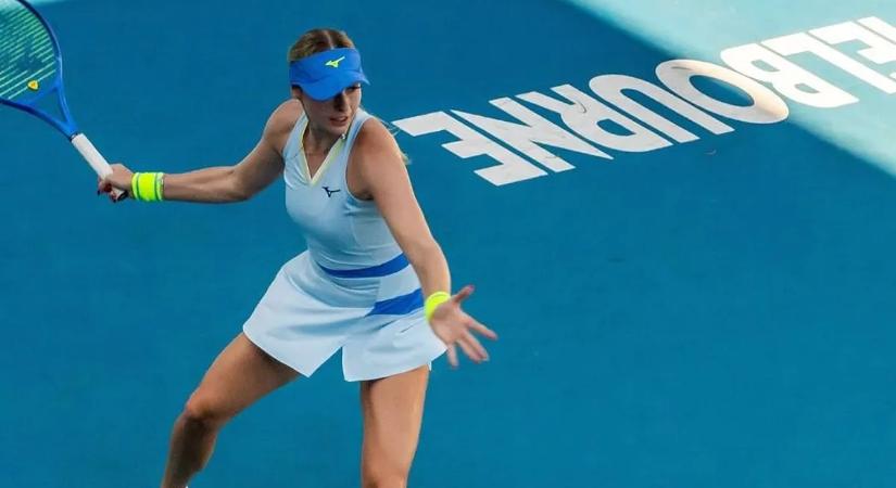 Döbbenetes hírt kapott Stollár Fanny az Australian Openen