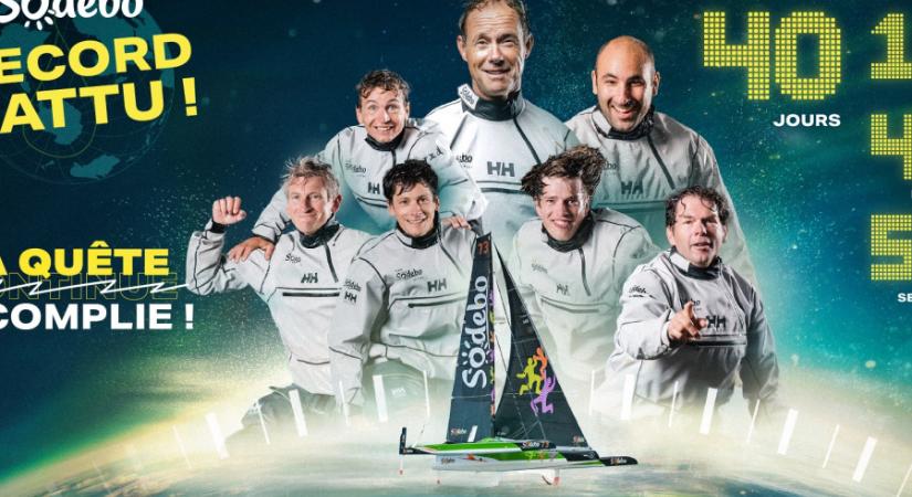 Új földkerülő rekord született a Jules Verne Trophy - n