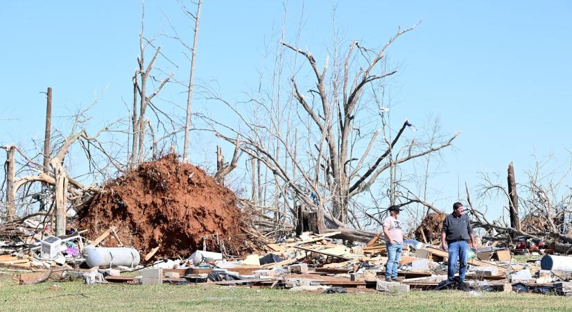 Három nap alatt 113 tornádó alakult ki az Egyesült Államokban