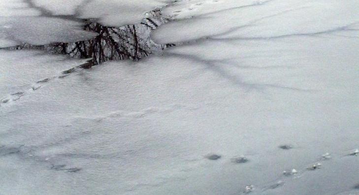 Életveszélyes a jégen tartózkodni 