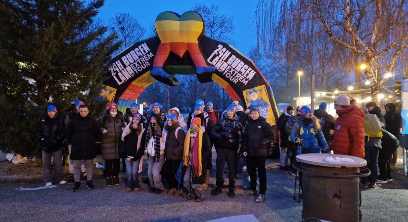 Extrém Burgenland diák szemmel - Hegykőtől Illmitzig meneteltek a fiatalok - fotók
