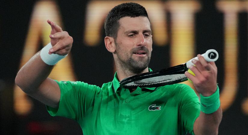 Australian Open – Djokovic játék nélkül negyeddöntős