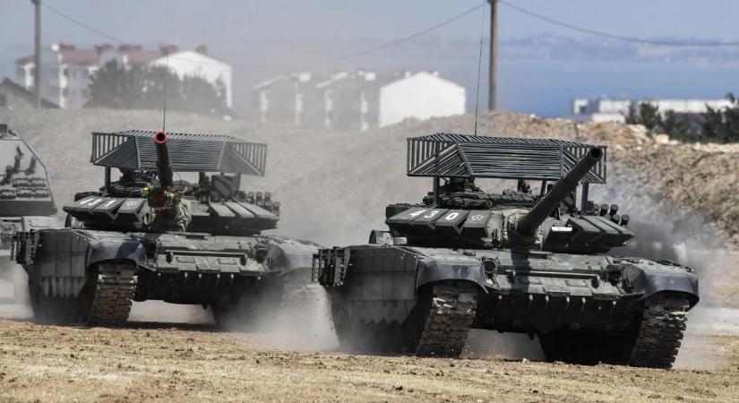 Az ukránok kilőtték az orosz teknőstankot, ez komoly siker a fronton