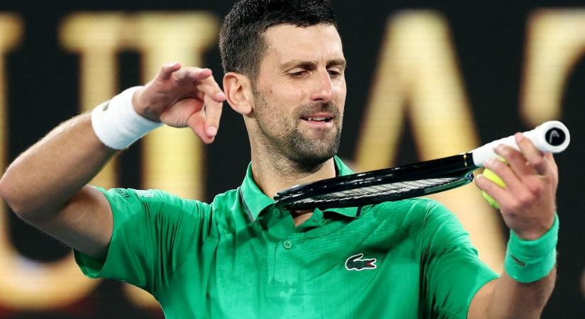Novak Djokovic átugrott egy fordulót és negyeddöntős