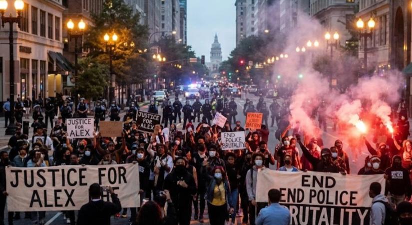 Lángokban Amerika: Polgárháborús hangulat és országos lázadás az agyonlőtt ápoló miatt