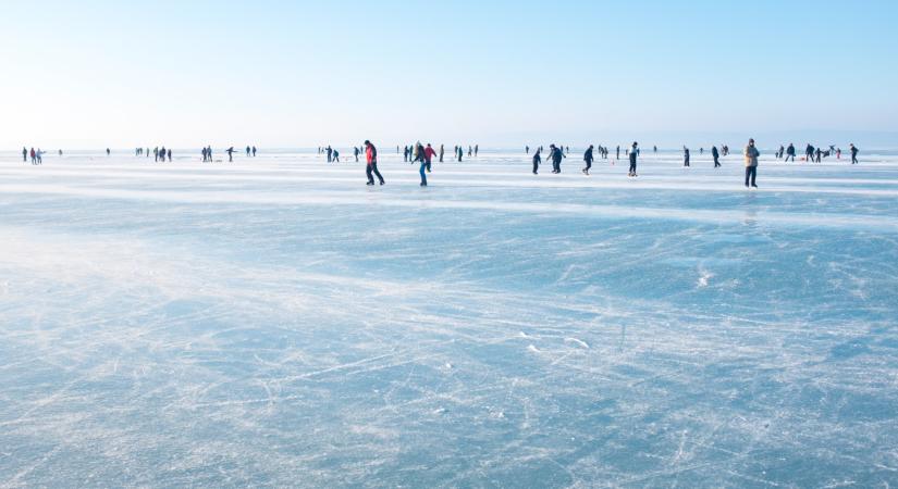 Ha a Balaton jegére lépnél ne tedd: erre hívták fel a figyelmet a hatóságok