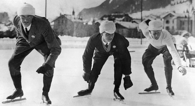 Gyapjúzakó és fapados bob – ilyen volt az első téli olimpia