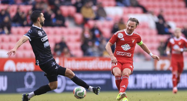 Kétgólos előnyről sem tudott pontot szerezni Debrecenben a szurkolói által bojkottál DVTK