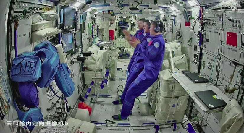 Földönkívüli: Kína fém alkatrészeket készített a világűrben