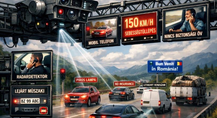 Új radarkamerák segítségével fognak mindent látni a hatóságok a főutak mentén – hírek vasárnap