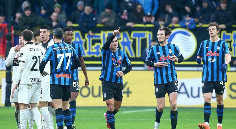 Serie A: négy góllal ütötte ki az Atalanta a Parmát – videóval