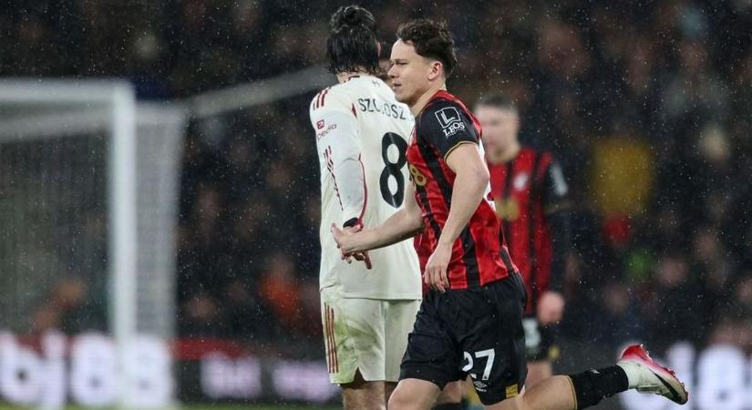 Mutatjuk, Szoboszlai Dominik hogyan köszöntötte Tóth Alexet a pályán