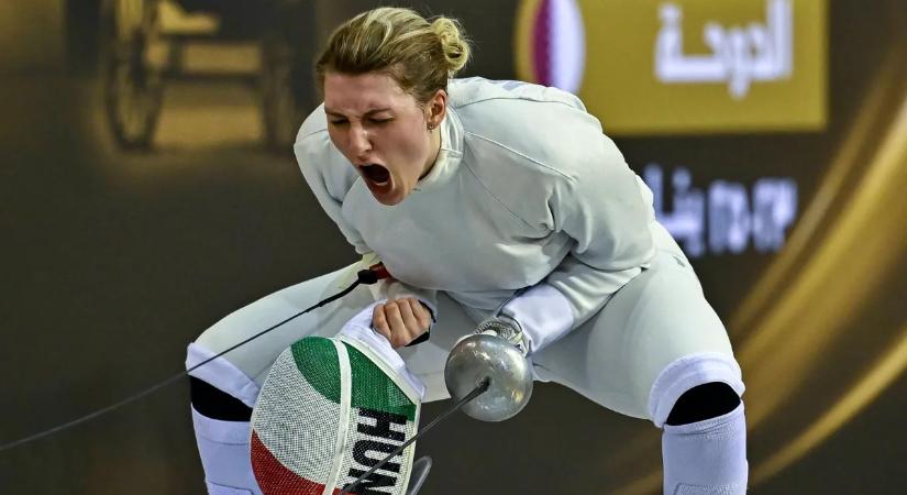 Vívás: Muhari Eszter arany-, Siklósi Gergely bronzérmes a dohai GP-viadalon
