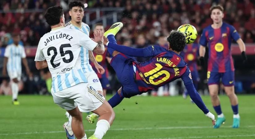 Lamine Yamal csodagólját nem lehet elégszer megnézni – videó