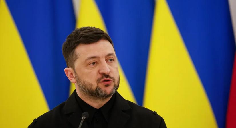 Zelenszkij: A biztonsági garanciákat tartalmazó amerikai dokumentum 100 százalékban készen van