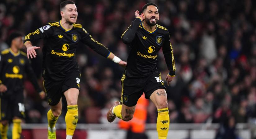 Óriásölő lett a Manchester United, a Manchester City után az Arsenalt is legyőzte