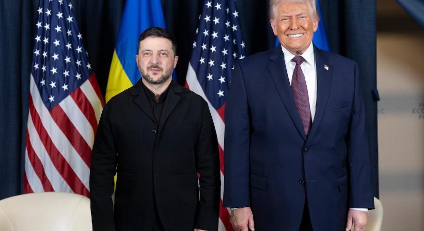 Zelenszkij szerint elkészült az amerikai-ukrán megállapodás