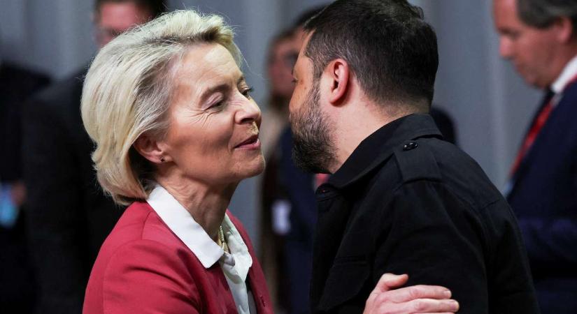 Szorul a hurok Von der Leyen nyaka körül, mert túl elnéző Zelenszkij korrupciós ügyei kapcsán