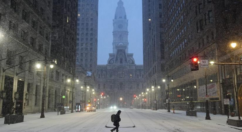 Az Egyesült Államokban halálos áldozatai is vannak a brutális téli viharnak