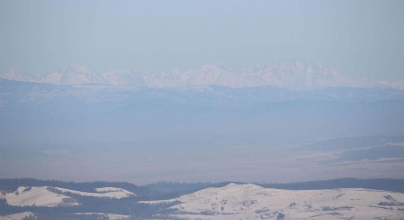Még a Tátra is látszott a szilvásváradi kilátóból