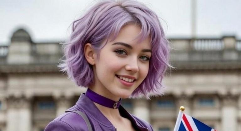 Ártalmatlan figurának indult, szélsőjobboldali jelkép lett a lila hajú goth lány