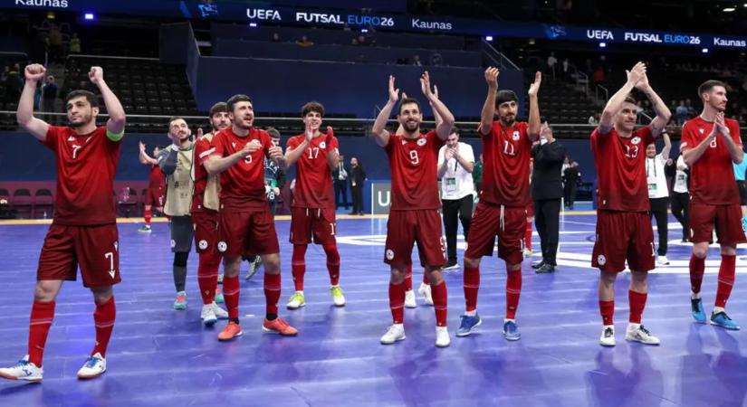 Futsal Eb: az újonc örmények már a negyeddöntőben
