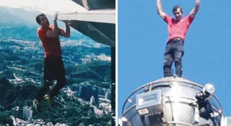 Egy amerikai sziklamászó kötél nélkül jutott fel a Taipei 101 felhőkarcoló tetejére(videó)