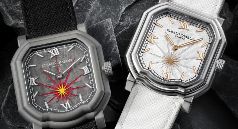 A becsapódás pillanatát örökíti meg a Gerald Charles meteoritos órája