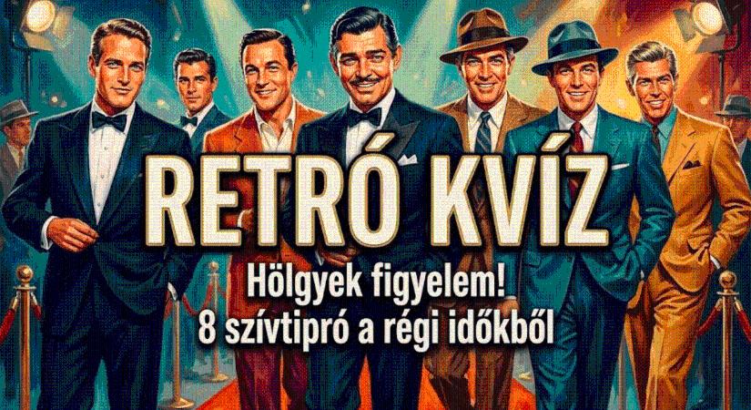 Retro kvíz: Nyolc egykori szívtipró, de vajon a nevük is eszedbe jut?