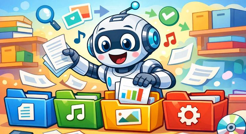 Fájlok automatikus rendszerezése, ingyenes programmal, Windowson