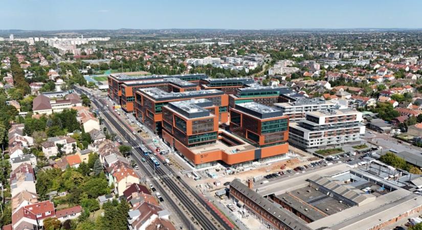 Modern irodaházak, modern szabályozókkal Zuglóban