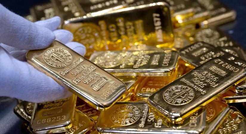 Átlépte az unciánként 5000 dollárt az arany ára