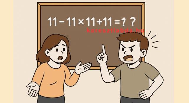 Napi matek feladat: A példa, amin mindenki összeveszik – Tudod a helyes választ?