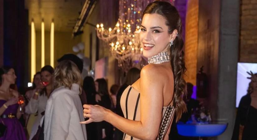 Micsoda látvány: Gelencsér Tímea hófödte csúcsokról jelentkezett be