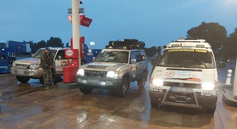 Budapest-Bamako: már Spanyolországban! - Helyzetjelentés a vasiaktól fotóval, videóval