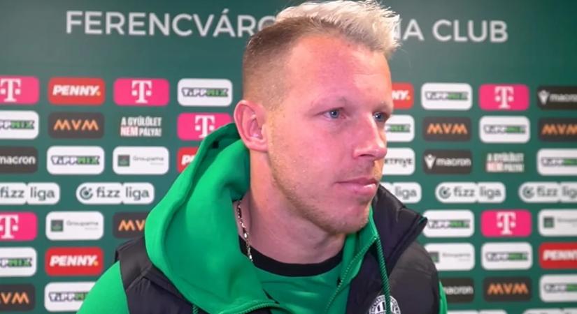 Gróf Dávid: Olyan nincs, hogy egy csapat csütörtökön tud focizni, vasárnap pedig nem