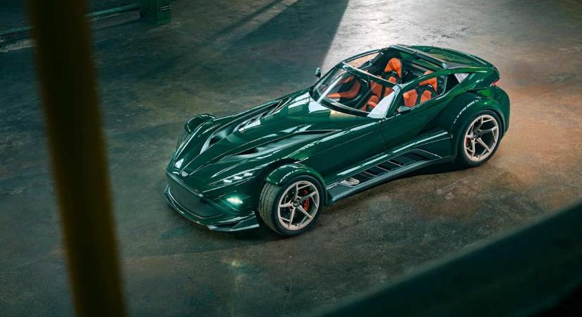 Pehelykönnyű és méregerős új holland sportkocsi tűnt fel a színen