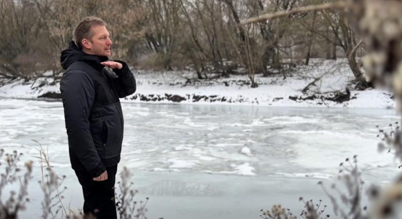 Megszólalt az apa, aki két tinilányt mentett ki a jeges Ipolyból