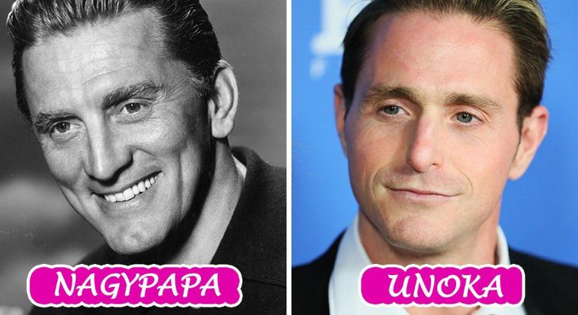 15 ikonikus híresség, akinek az unokája szakasztott úgy néz ki, mint ő