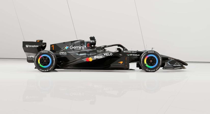 Megmutatta új autóját a McLaren, egyedi festést kap a tesztekre