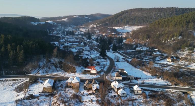 A magyar falu, ahol már -35 fokot is mértek