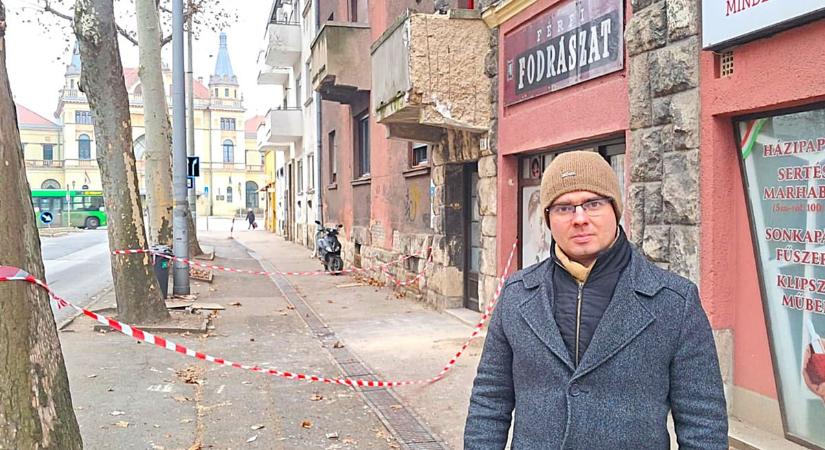 Valós életveszély miatt kellett lépni a pécsi a vasútállomás közelében