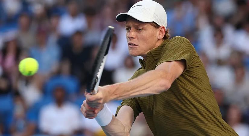 Australian Open: Darderi csak a harmadik játszmában tudta megizzasztani Sinnert