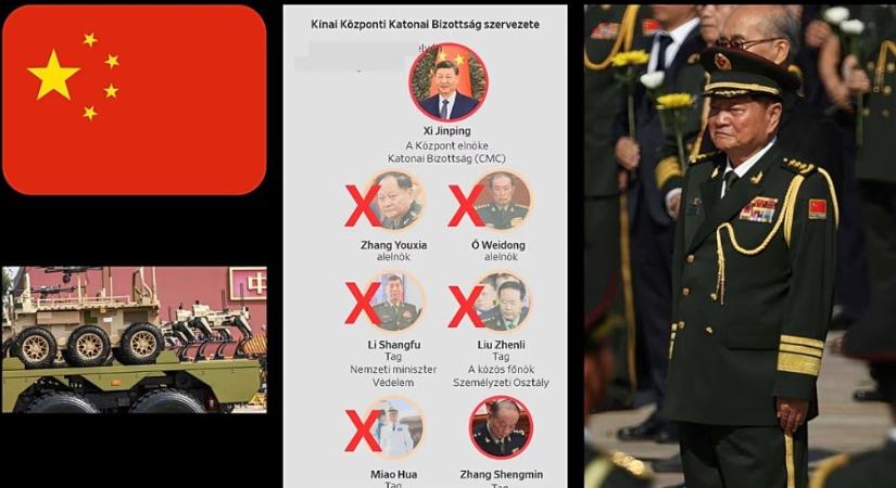 Lefejezés vagy belső tisztogatás? Hszi Csin-ping megtizedeli a kínai katonai vezérkart