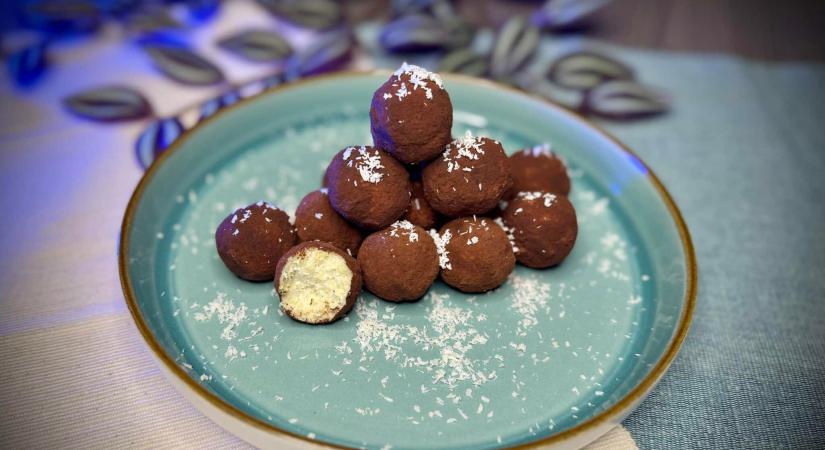 Kókuszos csokigolyó – pont olyan, mint a kedvenc kókuszos csokid